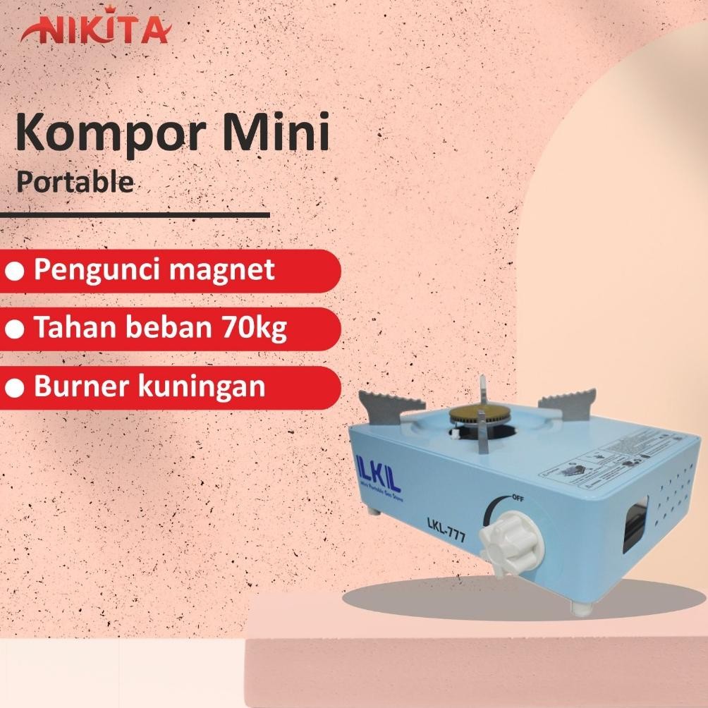 RADEN NIKITA Kompor Mini Portable Korea | Kompor Camping | Kompor Travel 1 Tungku