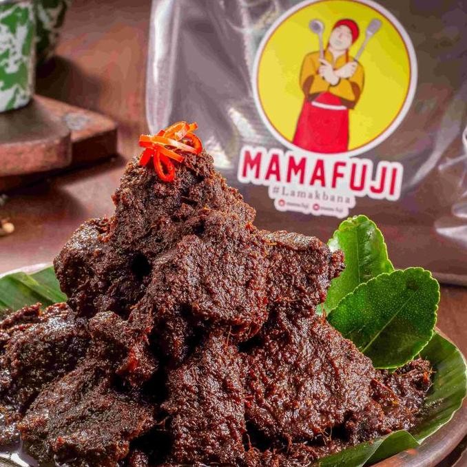 

Diskon! Mama Fuji - Rendang Padang Asli 700gr (Ukuran Besar 10 Potong)