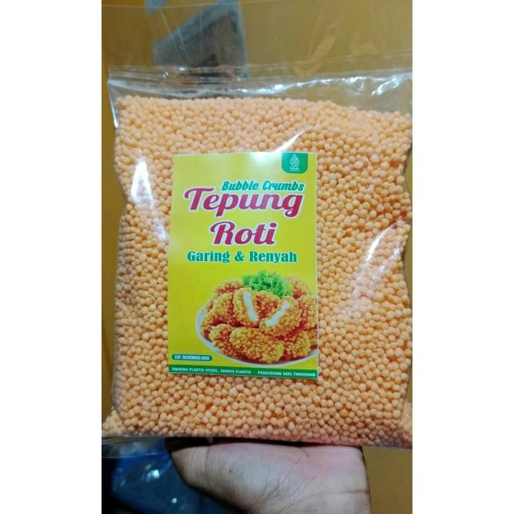 

Paet 1G Bubble Crumb Nugettepung Roti Bulatbubble Breadcrumbtepung Roti Cripy