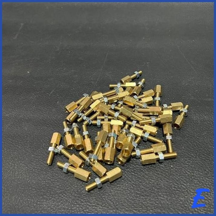 | ASM | BAUT SETELAN KABEL LUAR BAK GIGI KOPLING & GAS KUNINGAN ORI VESPA