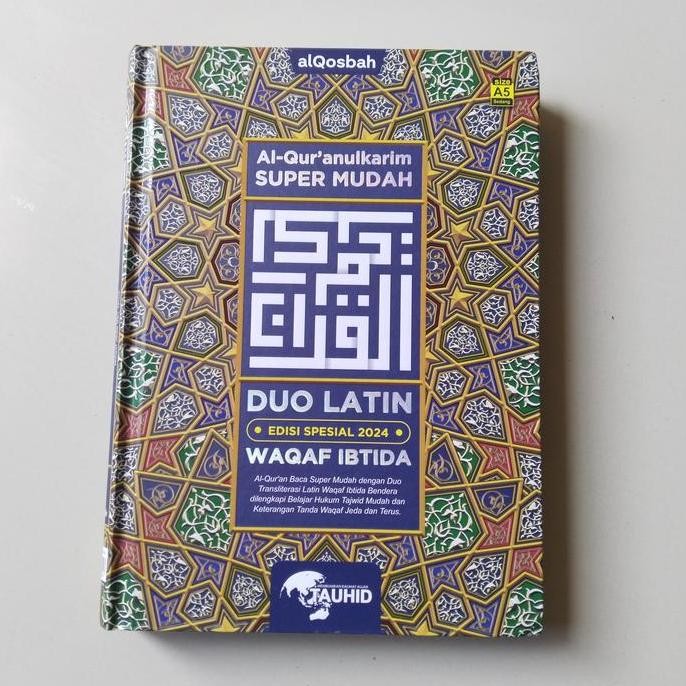 TERMURAH - Al-Quran Duo Latin Terjemahan Waqaf Ibtida Tajwid Warna
