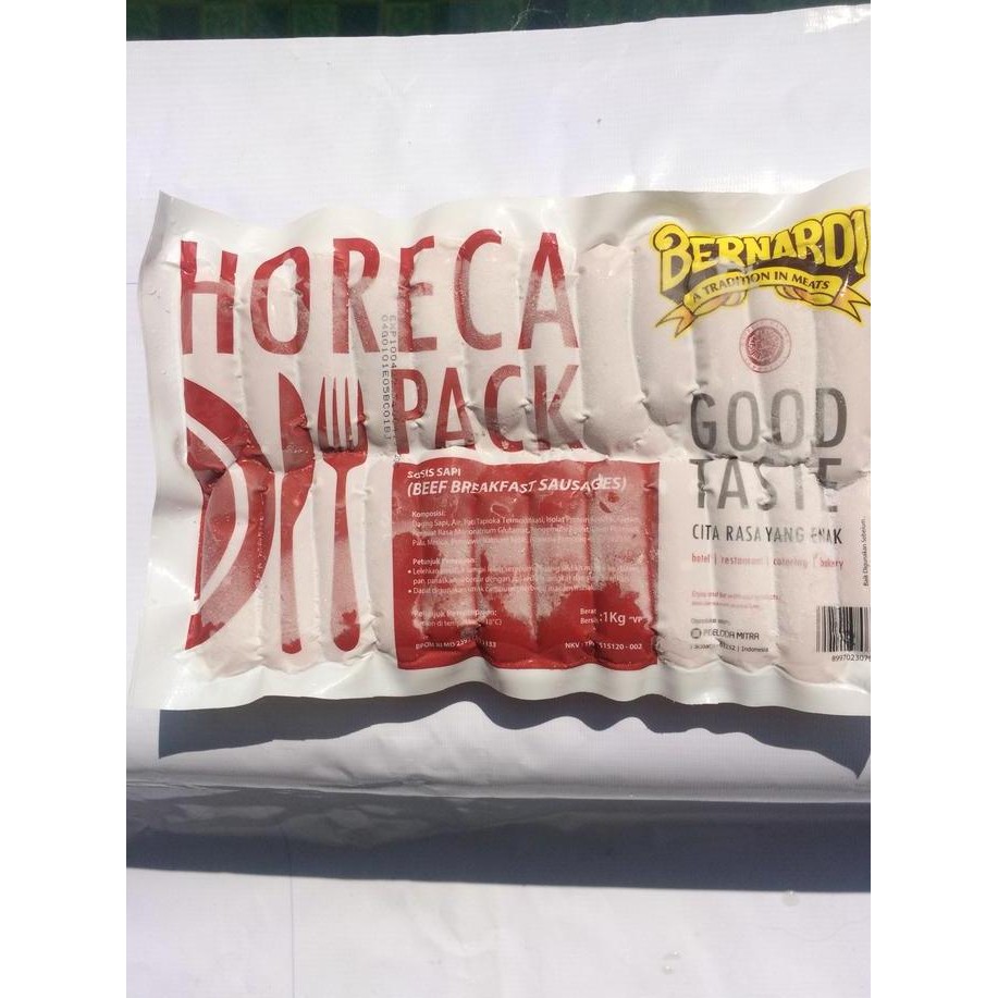 

HIW Sosis sapi Horeca 1kg