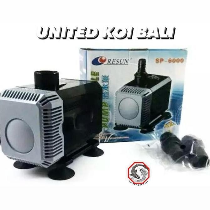 TERMURAH - POMPA AIR RESUN SP 6000 SP-6000 KOLAM AQUARIUM