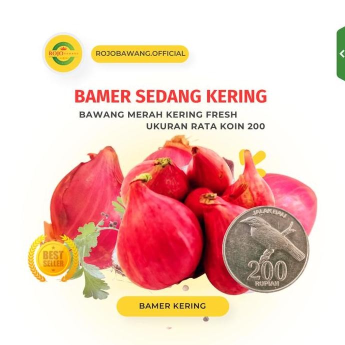 

HIW BUMBU DAPUR ROJO BAWANG MERAH PREMIUM UKURAN SEDANG KOIN DUARATUS