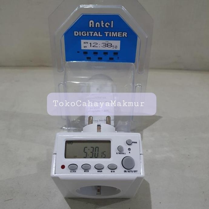 Timer Switch Digital/Stop Kontak Digital/Progamme Timer 24Hours Antel