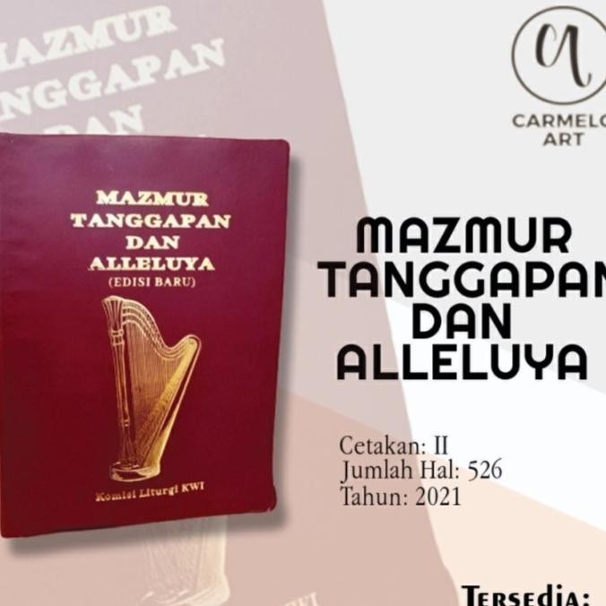 MAZMUR TANGGAPAN DAN ALLELUYA EDISI BARU