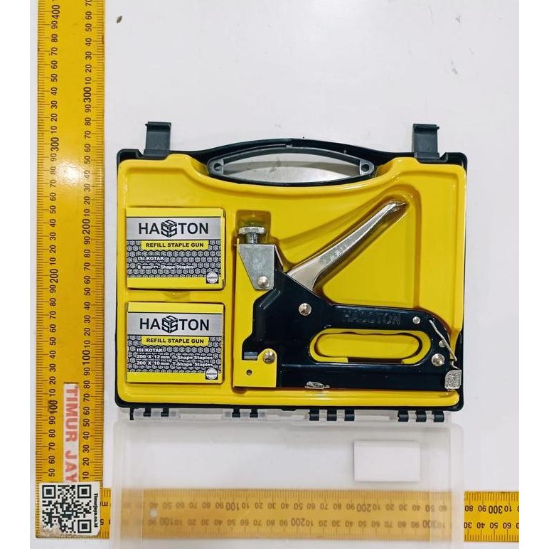 

Baru HASSTON Staples Gun Tacker 3 in 1 Staple jok Tembak Hekter 3 way