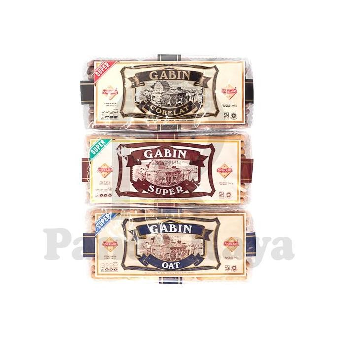 

HIW Gabin Susu Gabin Oat Gabin Choco SUPERBIS Biskuit Kue Kering 350gr