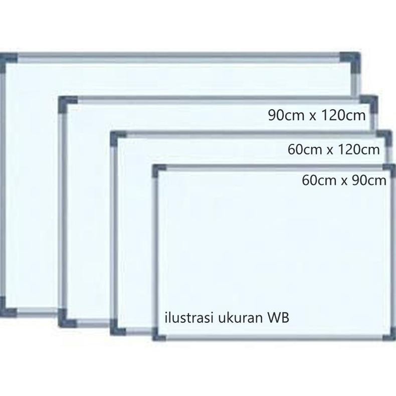 

READYYY PAPAN TULIS WHITEBOARD SAKURA 60 X 120 - WHITE BOARD MAGNET GANTUNG