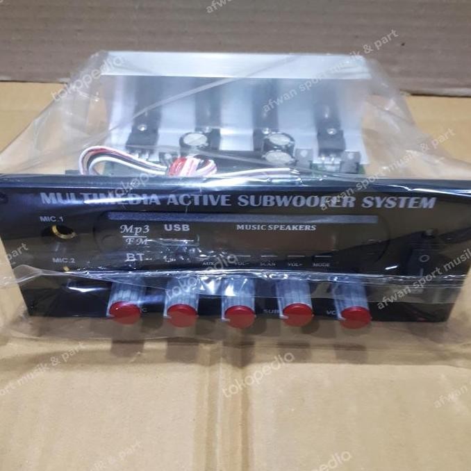 Modul Kit Speaker Aktif With Mp3 Player 2 X 150 Watt Stereo . New Stok