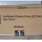

SPIROS SOFTBOARD CORKPINBOARD/PAPAN MADING GANTUNG ZETTAKI 60X120CM