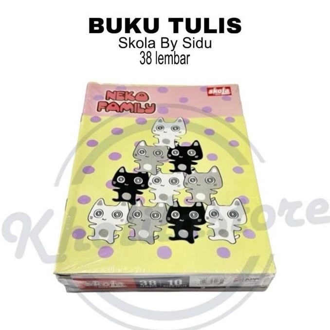 

Buku Tulis Skola by Sidu 38 lembar isi 10 pcs Termurah