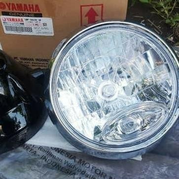 LAMPU DEPAN RX KING 2007 REFLEKTOR LAMPU RX KING 2007 SET ORI YAMAHA