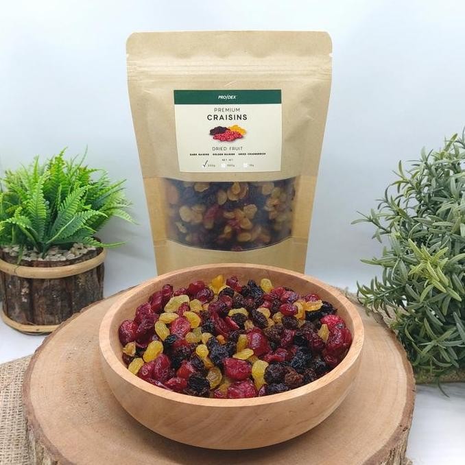 

HIW Prodex Craisin Mix 200g - Kismis & Cranberry - Healthy , Diet, Cemilan