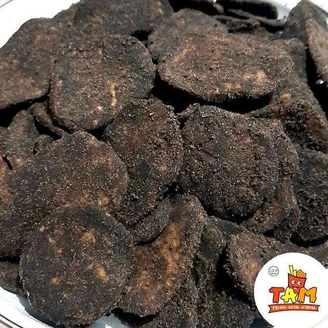 

HIW Keripik Pisang Kepok Cokelat Manis Asli Lampung 250 Gram - Tam Snack