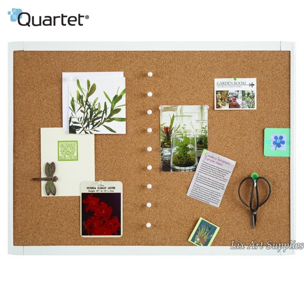 

SPIROS QUARTET WHITE FRAME CORK BOARD 43 X 58 CM (CORK BOARD / SOFT BOARD)