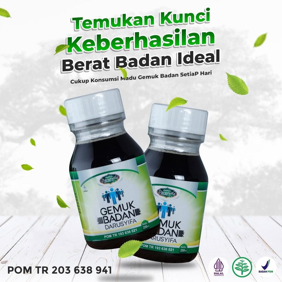 

Ready Madu Penggemuk Badan Al Mabruroh Original Penambah Nafsu Makan 350Gr