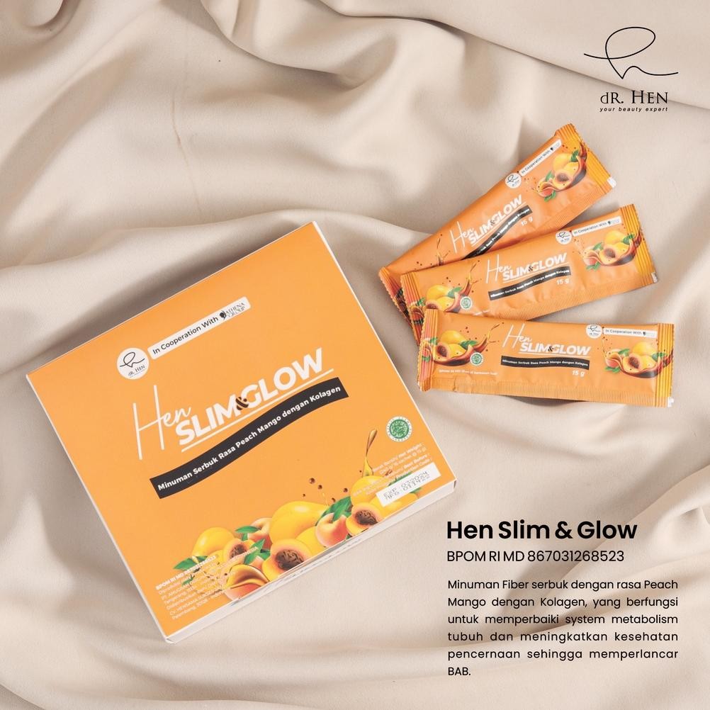 Ready Dr Hen - Minuman Kolagen Dna Salmon Acne & Glow / White & Glow / Slim & Glow Collagen Drink | 