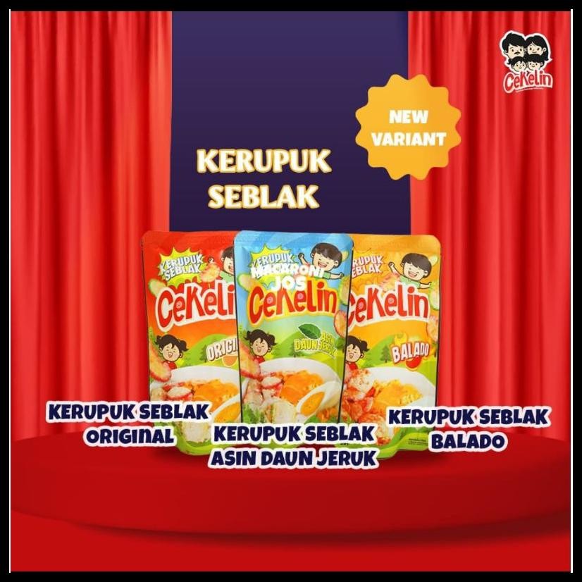 

KERUPUK SEBLAK CEKELIN (50GR)
