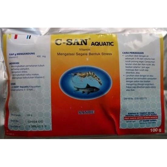 Terlaris Vitamin C Untuk Ikan - C-San Aquatic