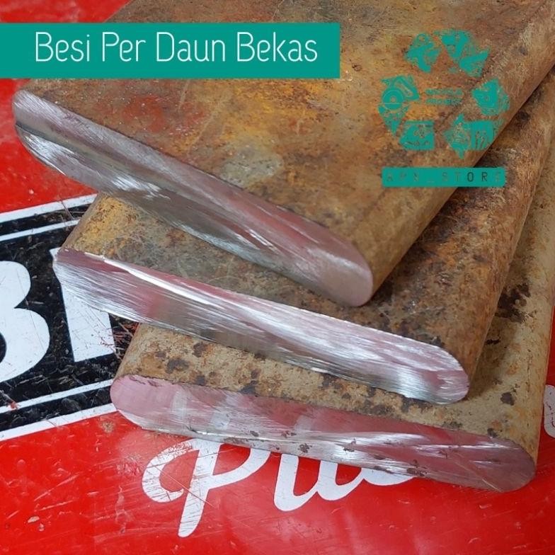 NEW Besi Baja Per Daun Tebal 11mm, 13mm, 17mm, 19mm, & 20mm Bekas, Lebar 9cm, Panjang 20cm, Baja Sup