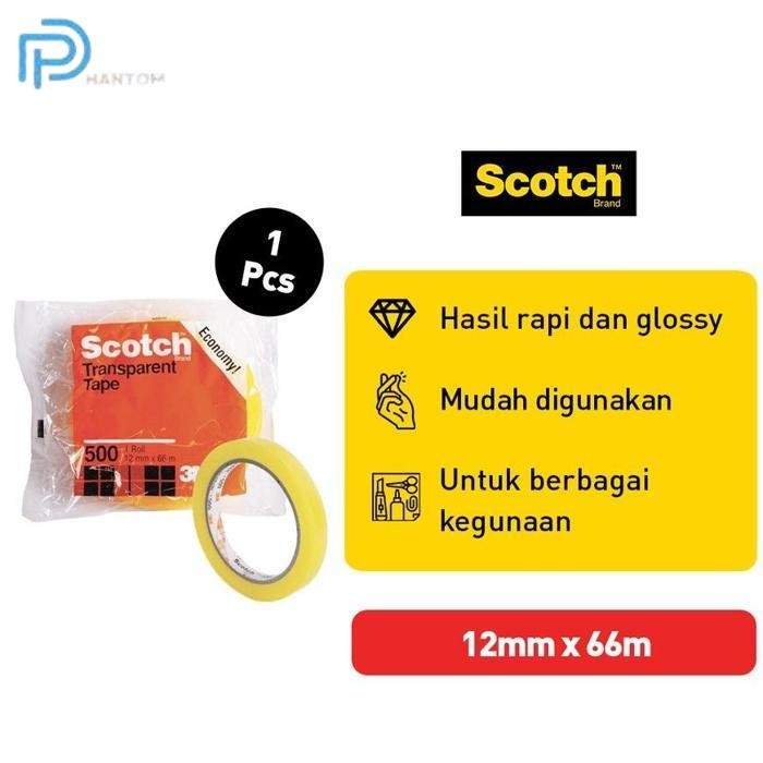 

BARU SCOTCH 3M SELOTIP ISOLASI LAKBAN BENING KECIL 500M TRANSPARAN 12MMX66M