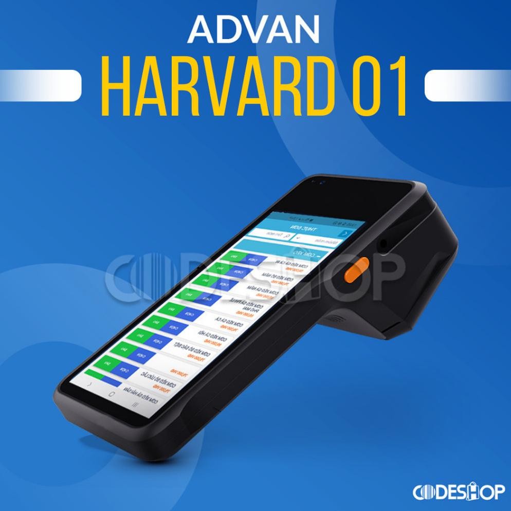 NEW Mesin Kasir Portable Advan Harvard 01 Smart Mobile POS Android