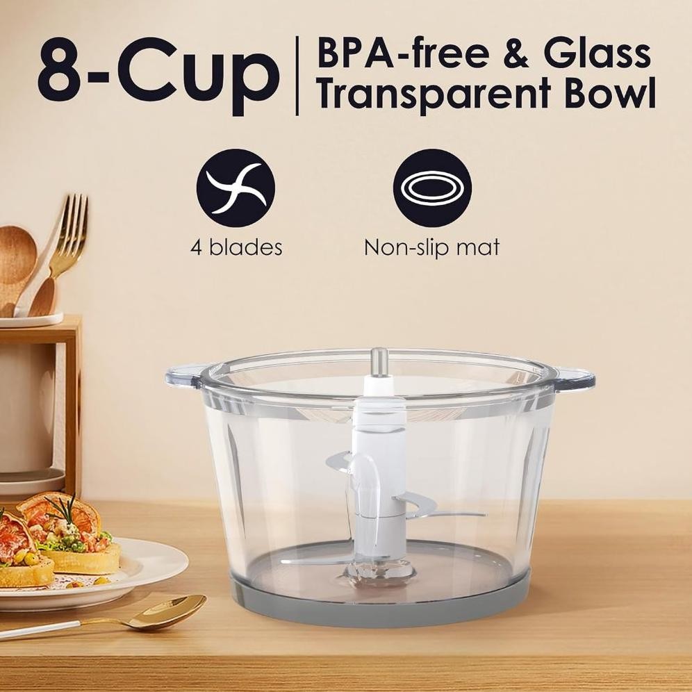 HJK Chopper Philips Daging Dan Bumbu Blender Penggiling Daging Serbaguna Meat Grinder 400 w Motor