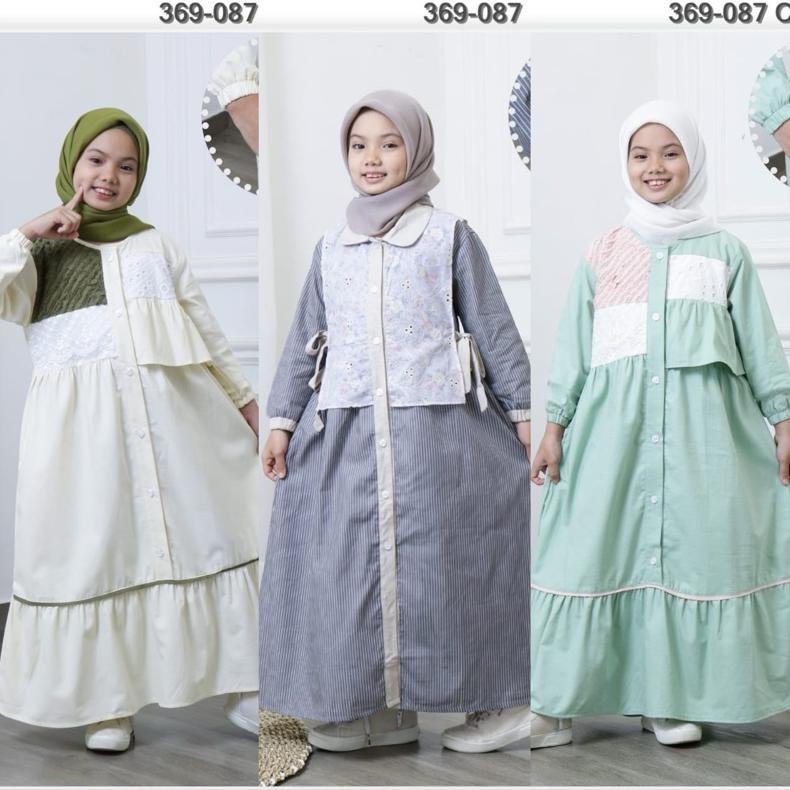 Promo (Size L) Gamis Anak Dalima Kids By Semut Berkualitas