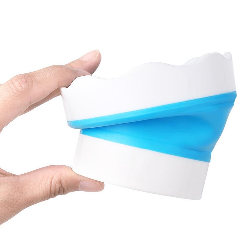 

Premium Water Cup Brush Holder Foldable / Collapsible Tempat Wadah Air Lipat / Water Cup Brush Washer High Quality
