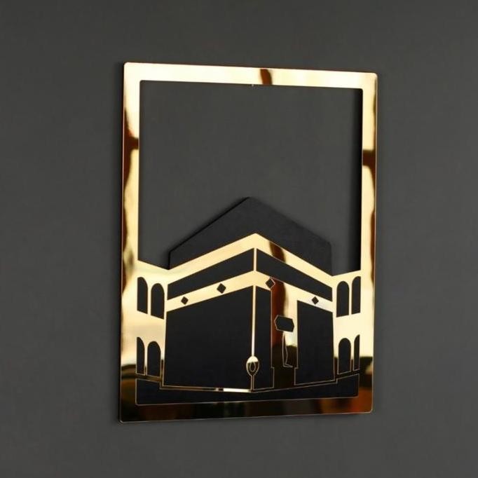 Diskon Hiasan Dinding Masjid Al Aqsa, Al-Haram, An-Nabawi Acrylic Aesthetic / Dekorasi Islami Dindin