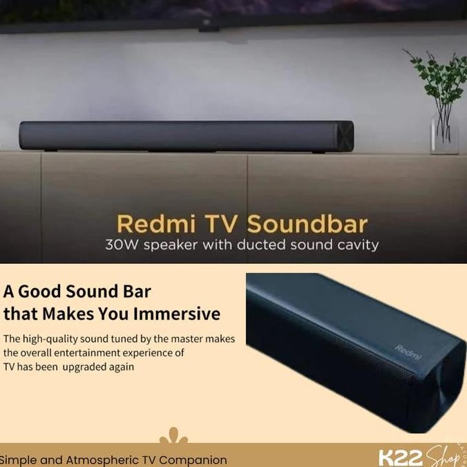 Redmi Tv Soundbar Speaker Home Theater New Stok