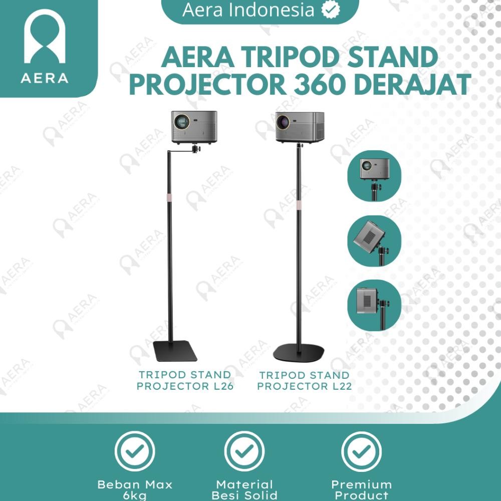Tripod Stand Projector 360 Derajat L26 | Standing Tripod Putar | Tripod Proyektor Standing | Tripod 