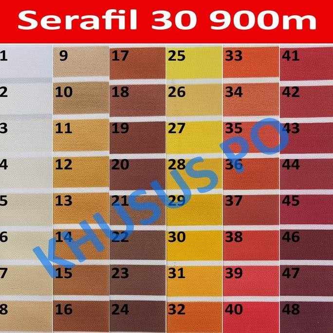 

TERBARU - Serafil 30 900m - Khusus PO