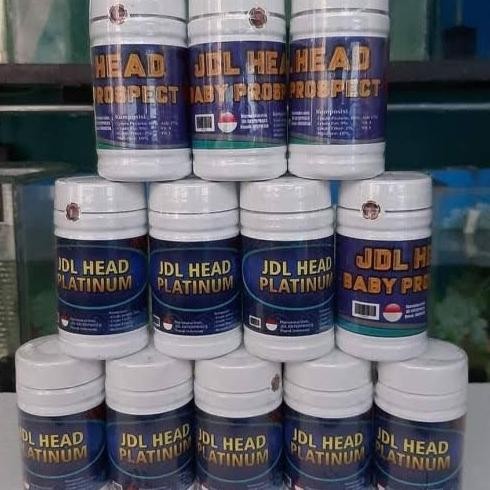 Terlaris Jdl- Head Baby Prospect & Jdl Head Platinum - Vitamin Ikan - 75Gram