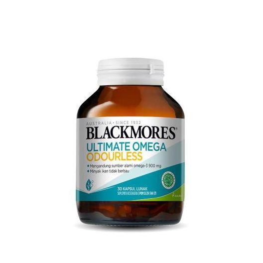 

Terlaris Blackmores Ultimate Omega Odourless Vitamin Minyak Ikan Isi 30 Kapsul