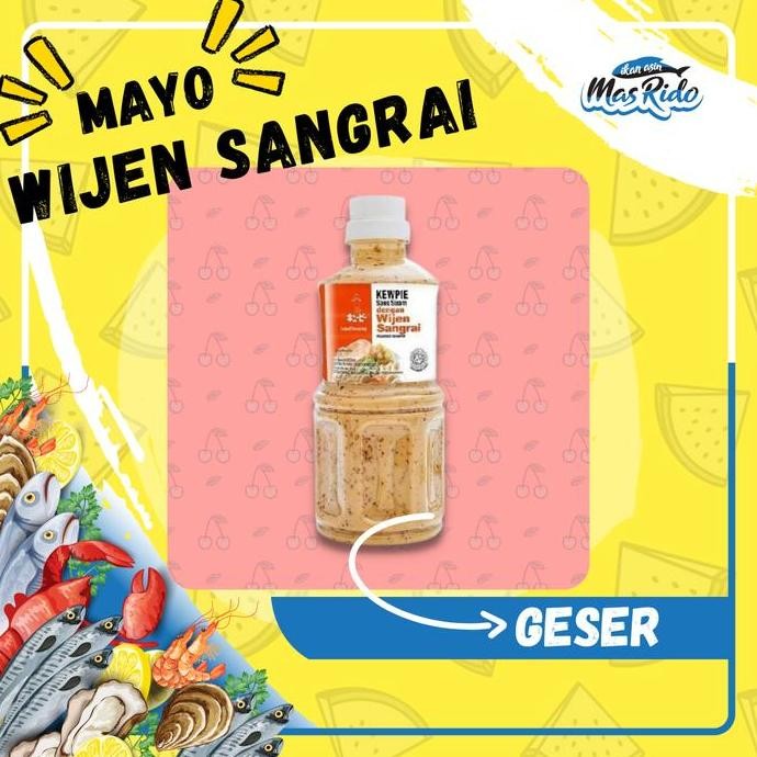 

Terlaris Kewpie Salad Dressing Roasted Sesame 1 Liter Saus Wijen Sangrai