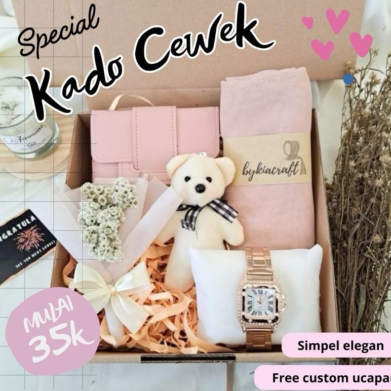 

Hampers Kado Ulang Tahun Cewek Lengkap | Hampers Wisuda Cewek Lengkap nUg