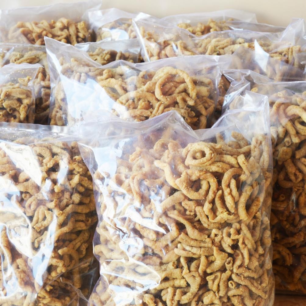 

Keripik Usus Ayam Original Asin Gurih Renyah Kiloan 1 Kg Afif Jaya Cemilan AST nUg