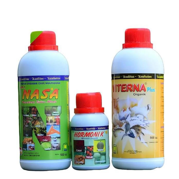 Terlaris Paket Budidaya Lele Organik Nasa - Poc Nasa Hormonik Viterna - Ternak Lele - Ternak Ikan - 