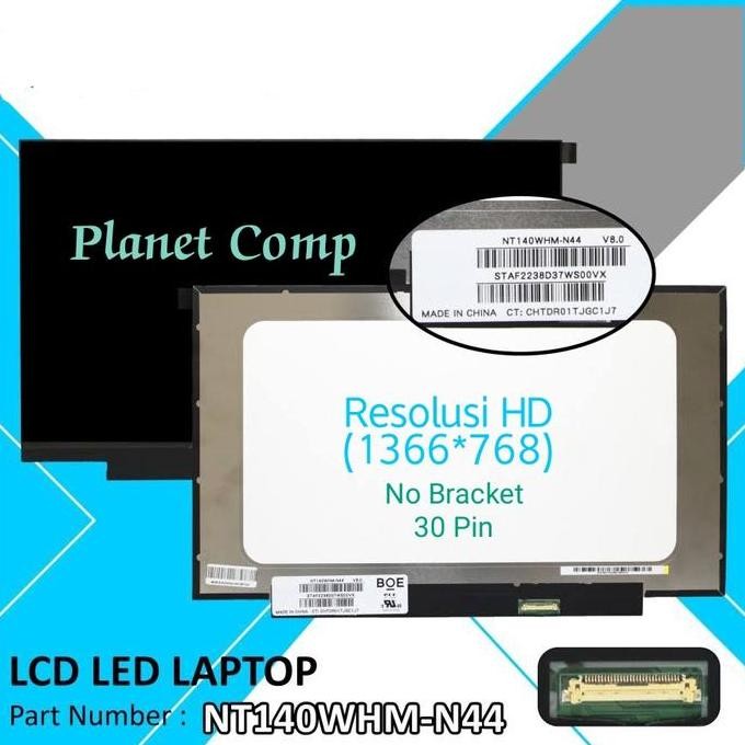 Layar Led Lcd Laptop Hp 14S-Dk1524Au 14S-Dq0508Tu 14S-Dq3051Tu Hd