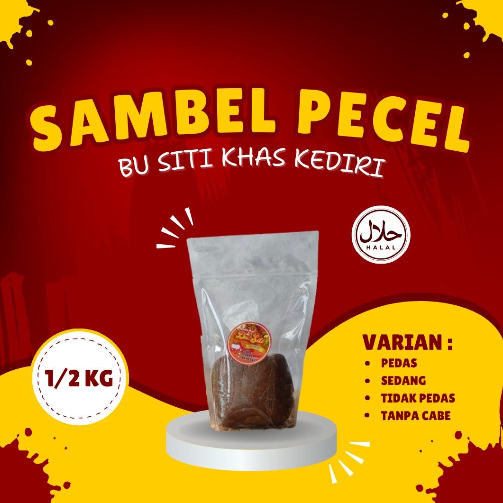 

[COD] 1/2 KG SAMBEL PECEL SANGRAI BU SITI KHAS KEDIRI nUg