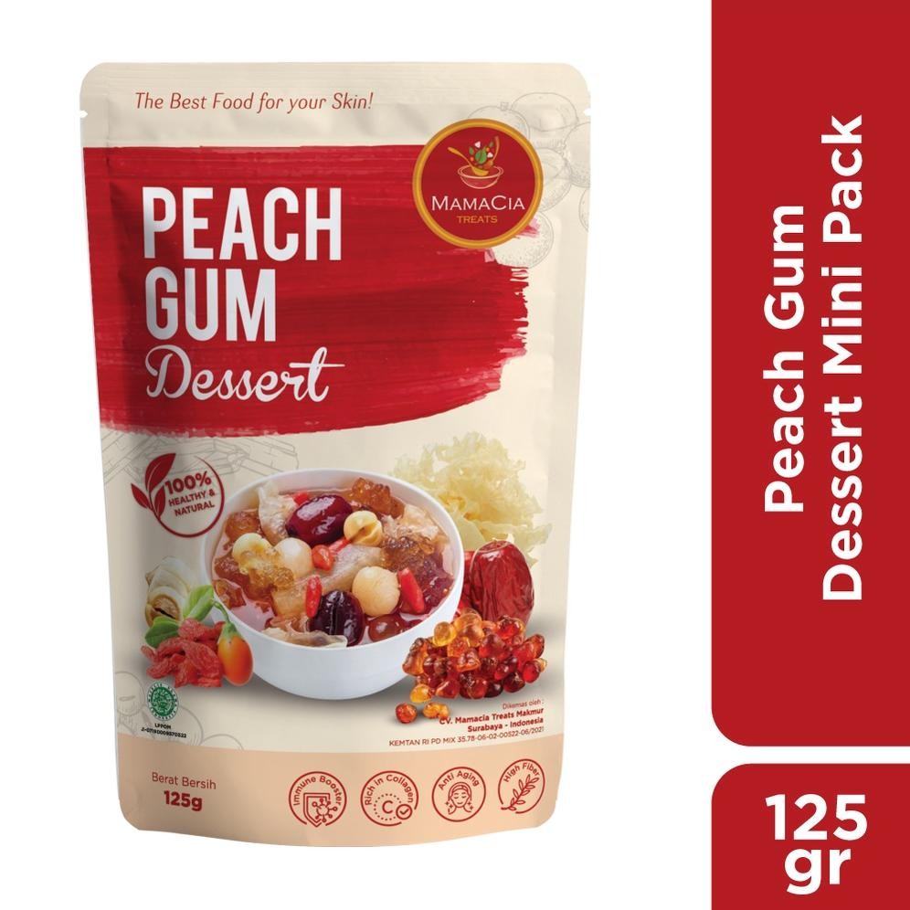 

Mamacia Treats Paket Peach Gum Komplit Kualitas Super Grade A+ / Tao Jiao / Mini Pack nUg