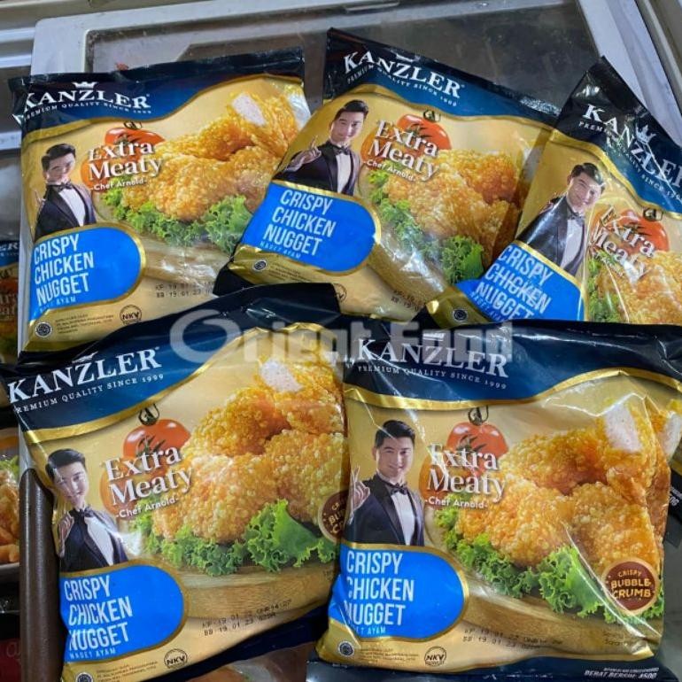

Kanzler Nuget Crispy 450gr (Crunchy Bubble) AST nUg