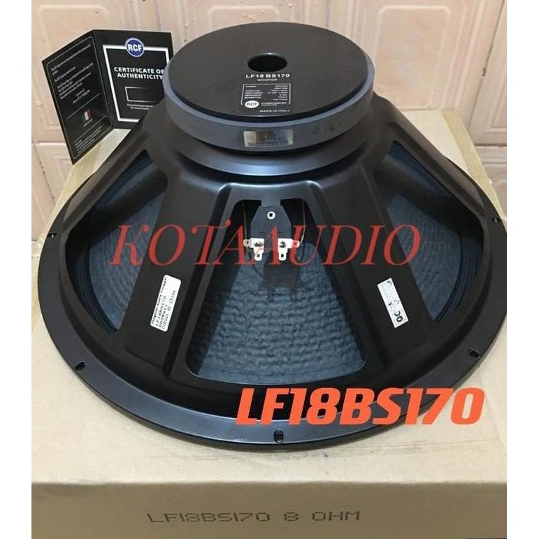 Speaker Woofer Rcf Lf18Bs170/Lf18 Bs170/Lf 18Bs170/Lf18Bs 170 18 Inch New Stok