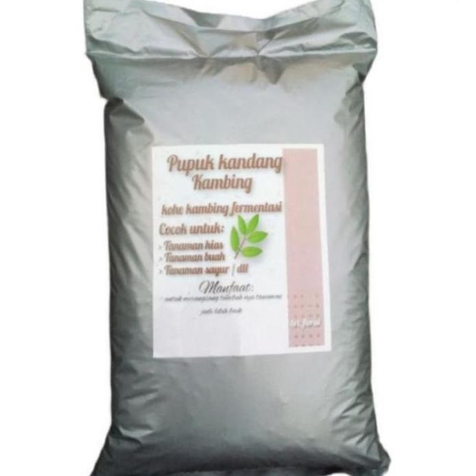 

Terlaris Pupuk Kandang Kambing Organik 1Kg ( Kohe Kambing ) Butiran Halus Sudah