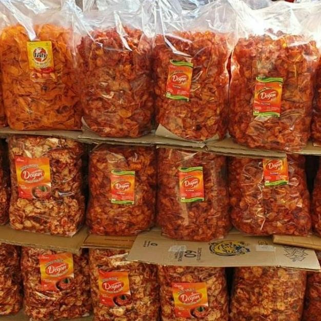 

1kg Keripik singkong doyan balado pedas basah AST nUg