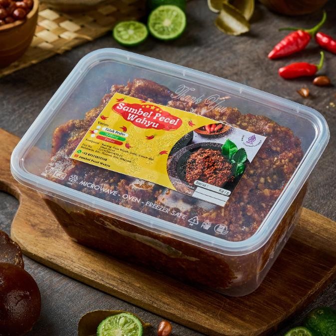 

Sambel Pecel Wahyu khas Madiun 1Kg AST nUg