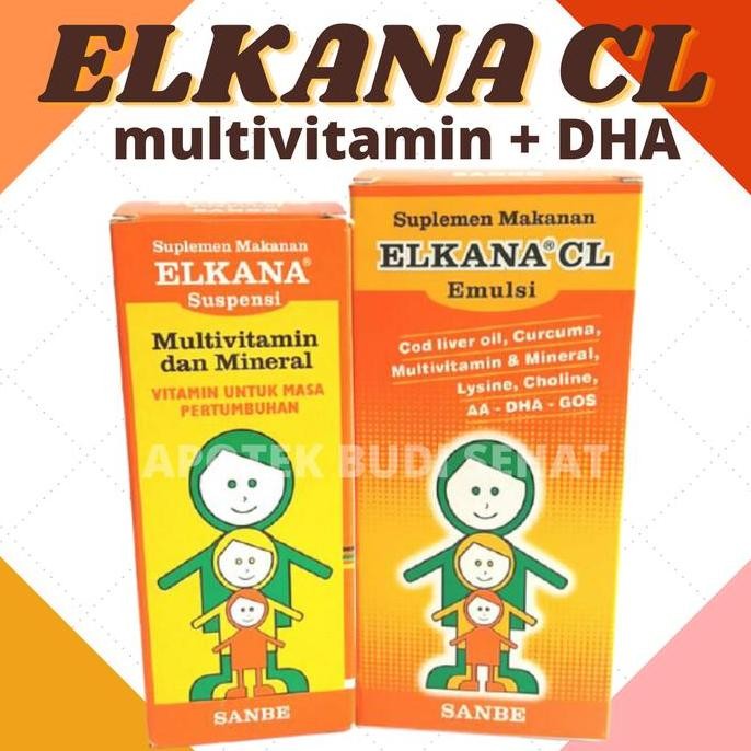 

Terlaris Elkana Sirup Elkana Cl Vitamin Anak Minyak Ikan Anak Penambah Nafsu Makan Anak