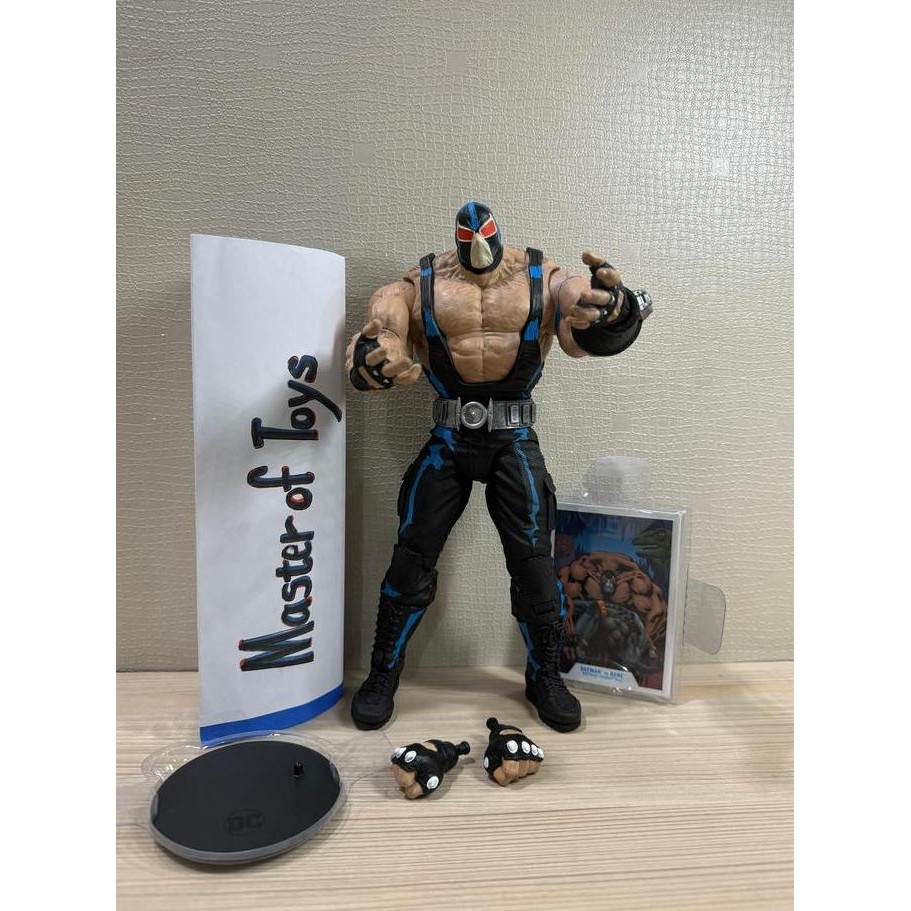 McFarlane DC Multiverse Batman Vs Bane Batman : Knightfall ( Bane Only No Box ) - Ready Stock